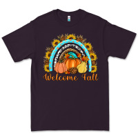 Plum Welcome Fall Rainbow Premium Tee - Artiststas