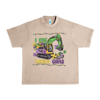 French Oak i dig mardi gras Urban Heavy Tee - MaliasSmallBusiness