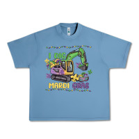 Pebble Blue i dig mardi gras Urban Heavy Tee - MaliasSmallBusiness