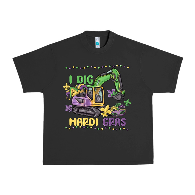 I Dig Mardi Gras Urban Heavy Tee by MaliasSmallBusiness | Teevron