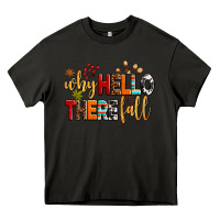 Asphalt why hello there fall Heavy Core Tee - AdoDesignShop