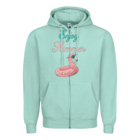 Seafoam Enjoy Summer Zipper Hoodie - Bettercallsaul
