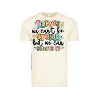 Nurses We Cant Fix Stupid Vintage Tee | Teevron