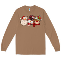 Toasted Coconut santa snowman reindeer Long Sleeve Tee - MaliasSmallBusiness