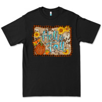 Black hello fall Premium Tee - AdoDesignShop