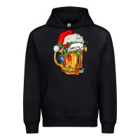 Foreset Green christmas beer Urban Hoodie - FaDigitalArtStudio
