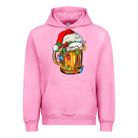 Fuchsia Pink christmas beer Urban Hoodie - FaDigitalArtStudio