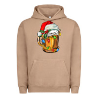 Pigment Burro christmas beer Urban Hoodie - FaDigitalArtStudio