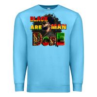 Ocean Blue black man are dope Premium Sweatshirt - CowGirlArtShop