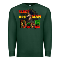 Sports Green black man are dope Premium Sweatshirt - CowGirlArtShop