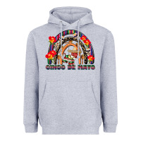 Heather Grey cinco de mayo rainbow Heavyweight Hoodie - CowGirlArtShop