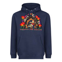 Navy cinco de mayo rainbow Heavyweight Hoodie - CowGirlArtShop