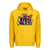 Lemon mardi gras gnome truck Premium Hoodie - CowGirlArtShop