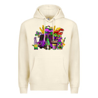 Sandshell mardi gras gnome truck Premium Hoodie - CowGirlArtShop
