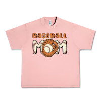 Salmon baseball mom Urban Heavy Tee - MaliasSmallBusiness