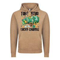 Vintage Coffee take your lucky charms Vintage Hoodie - MaliasSmallBusiness