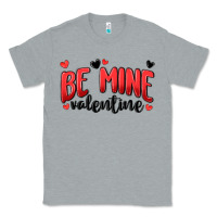 Heather Grey be mine valentine Classic Tee - MaliasSmallBusiness