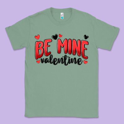 Be Mine Valentine Classic Tee Designed By Maliassmallbusiness
