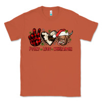 Copper peace love christmas Classic Tee - JahusDesignShop