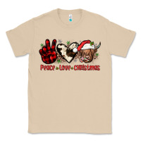 Mushroom peace love christmas Classic Tee - JahusDesignShop