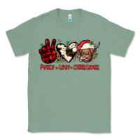 Sage peace love christmas Classic Tee - JahusDesignShop