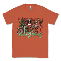 Copper Baby's First Christmas Classic Tee - CowhideDigitalArt