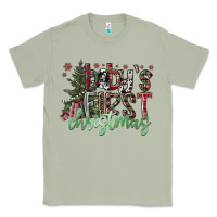 Matcha Baby's First Christmas Classic Tee - CowhideDigitalArt