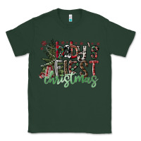 Sports Green Baby's First Christmas Classic Tee - CowhideDigitalArt