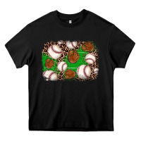 Black baseball glove background Heavy Core Tee - JahusDesignShop