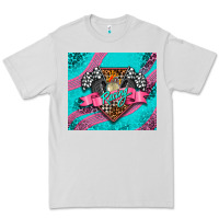 Dove Grey racing pink tumbler Premium Tee - AdoDesignShop
