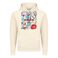 Vintage Artic can't talk right now doing paramedic stuff Vintage Hoodie - MaliasSmallBusiness