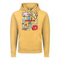 Vintage Mustard can't talk right now doing paramedic stuff Vintage Hoodie - MaliasSmallBusiness