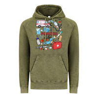 Vintage Olive can't talk right now doing paramedic stuff Vintage Hoodie - MaliasSmallBusiness