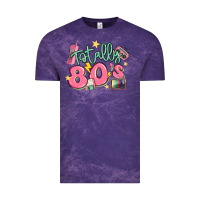 Cloud Purple totally 80s retro vintage Vintage Tee - MaliasSmallBusiness