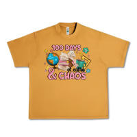 Peanut Butter 100 days of coffe and chaos Urban Heavy Tee - MaliasSmallBusiness