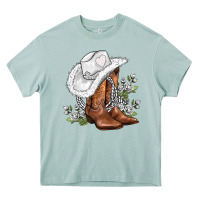 Arona white  cowgirl  and roses Heavy Core Tee - AdoDesignShop