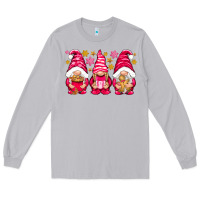 Moon Dust Pink Christmas gnomes Long Sleeve Tee - NancyCooperArtShop