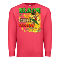 Cardinal black girl magic Premium Sweatshirt - CowGirlArtShop