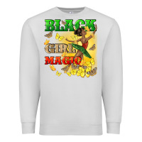 Dove Grey black girl magic Premium Sweatshirt - CowGirlArtShop