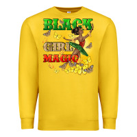 Lemon black girl magic Premium Sweatshirt - CowGirlArtShop