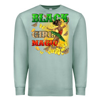 Seafoam black girl magic Premium Sweatshirt - CowGirlArtShop