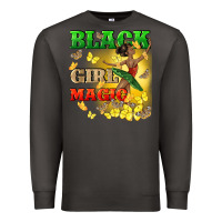 Smoke black girl magic Premium Sweatshirt - CowGirlArtShop