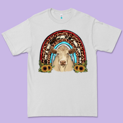 Charolais  Rainbow Premium Tee Designed By Jahusdesignshop