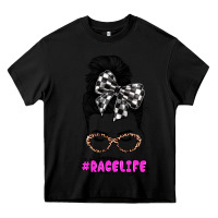 Black racelife Heavy Core Tee - JahusDesignShop