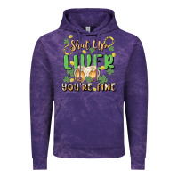 Cloud Purple shut up liver you're fine Vintage Hoodie - MaliasSmallBusiness