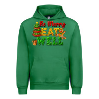 Emerald be merry eat well Urban Hoodie - FaDigitalArtStudio