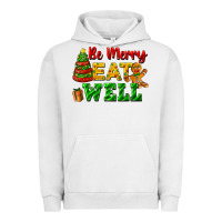 Pigment Lunar Rock be merry eat well Urban Hoodie - FaDigitalArtStudio