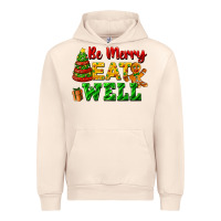 Sandshell be merry eat well Urban Hoodie - FaDigitalArtStudio