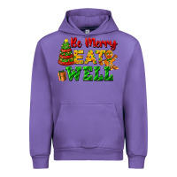 Tulip be merry eat well Urban Hoodie - FaDigitalArtStudio
