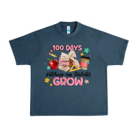 Midnight Navy 100 days of watching my students grow Urban Heavy Tee - MaliasSmallBusiness